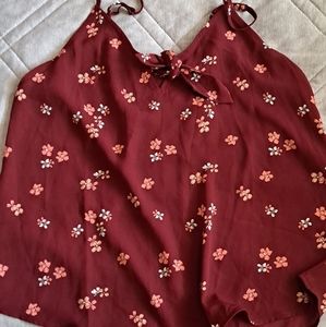 NWT Loft Floral Tank Top